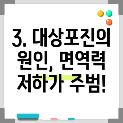 3. 대상포진의 원인, 면역력 저하가 주범!