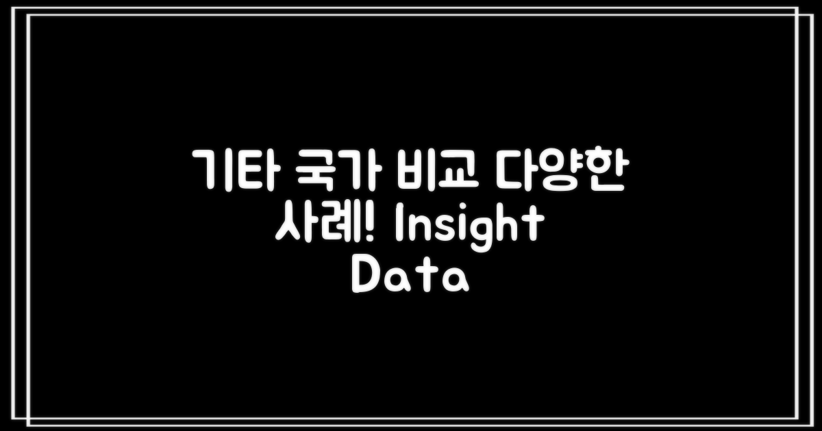 기타 국가 사례와 비교