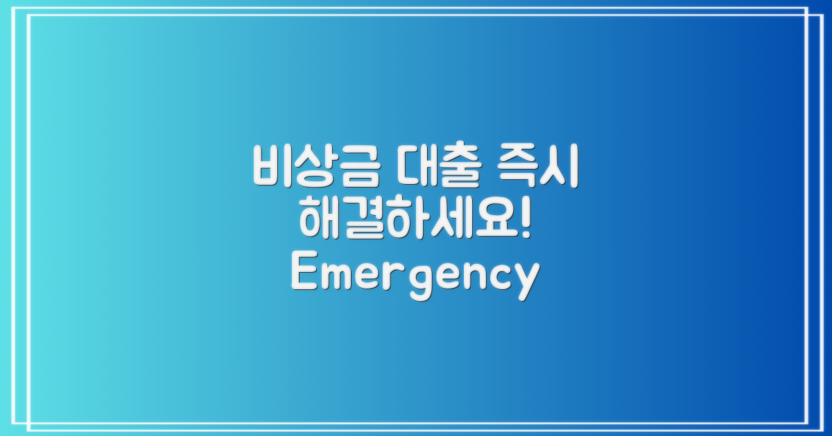 비상금대출을 활용하세요