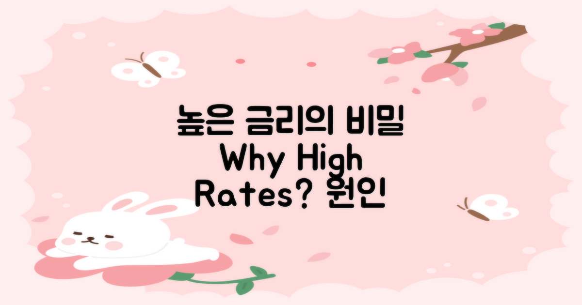 높은 금리의 원인