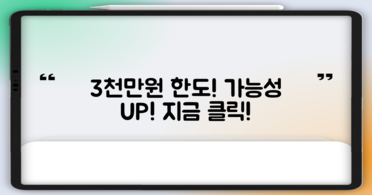 3천만원까지 가능 한도