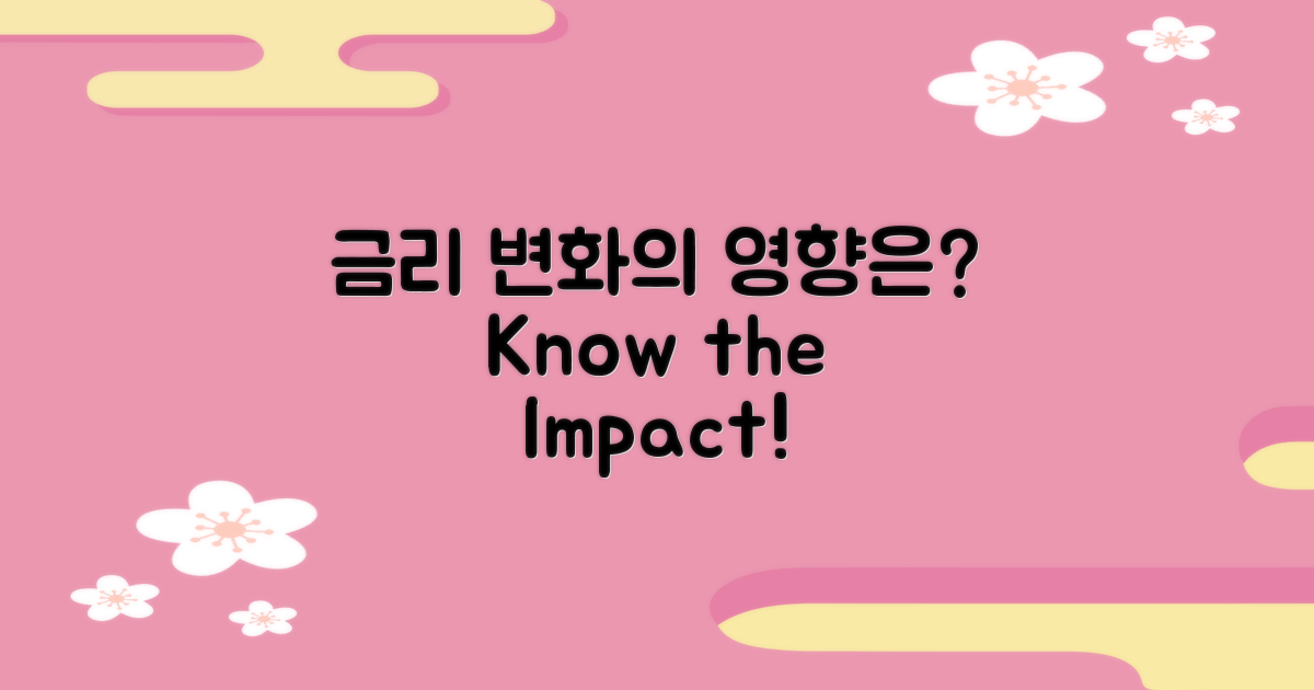 금리 변화가 미치는 영향은?