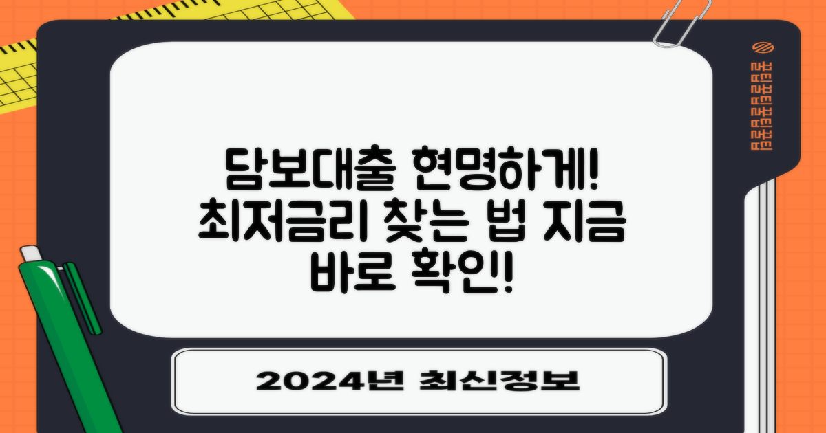 담보대출, 어디서 현명하게 받을까?